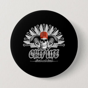 Chef Life: Sliced and Diced 7.5 Cm Round Badge
