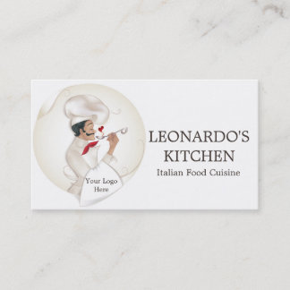 Chef Logo For Chef,Catering,Restaurant Business Card