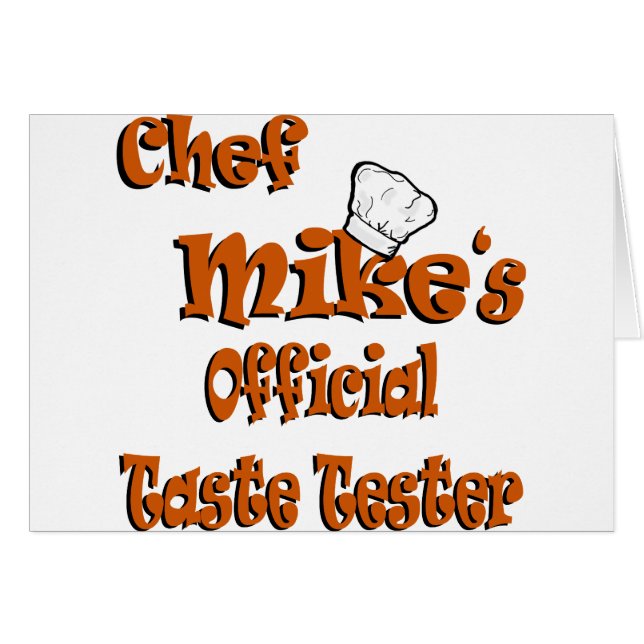 Chef Mike's taste tester (Front Horizontal)