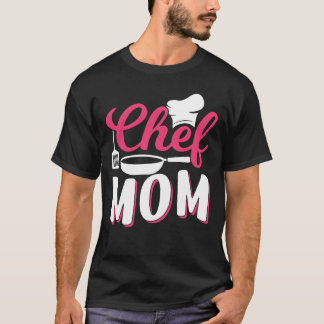 Chef Mum Mother Mummy Cook Cooking retro T-Shirt