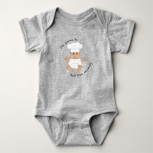 Chef mummy baby bodysuit