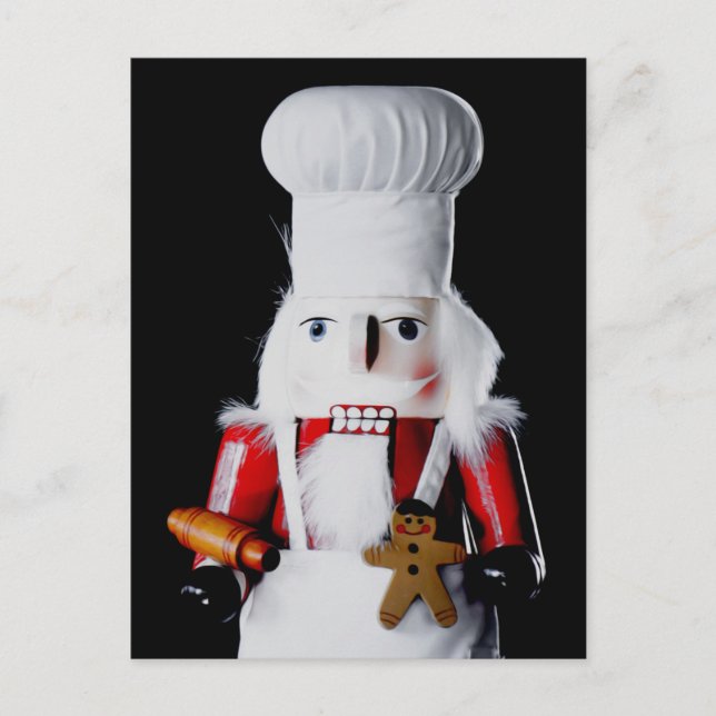 Chef Nutcracker  Postcard (Front)
