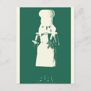 Chef Nutcracker Postcard