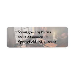Chef - On a table II Return Address Label