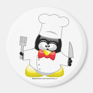 Chef Penguin Magnet