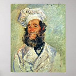 Chef Père Paul by Claude Monet Poster