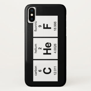 CHeF Periodic Table Case-Mate iPhone Case