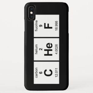 CHeF Periodic Table Case-Mate iPhone Case