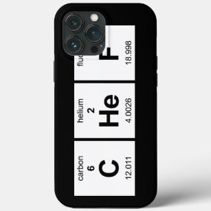 CHeF Periodic Table iPhone 13 Pro Max Case