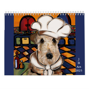 CHEF PET ART  CALENDAR