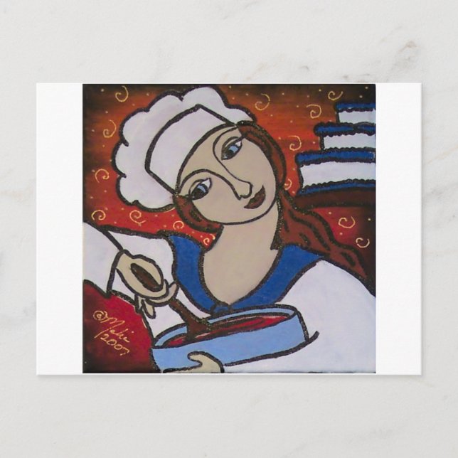 chef postcard (Front)