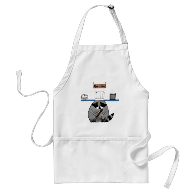Chef Racoon Apron (Front)