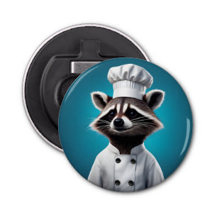 Chef Racoon Bottle Opener