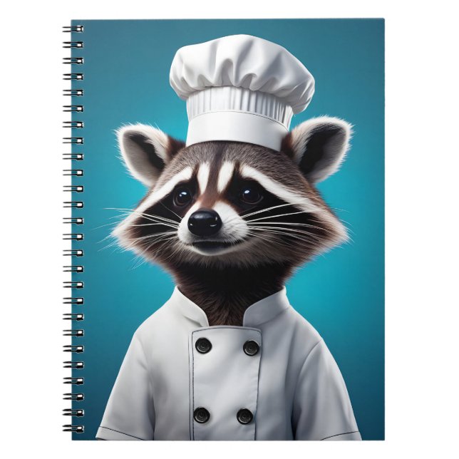 Chef Racoon Notebook (Front)
