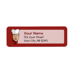Chef Return Address Label