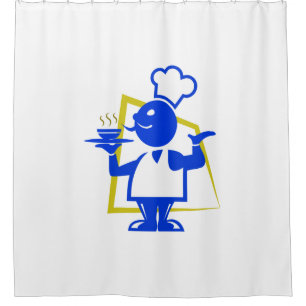 Chef Shower Curtain