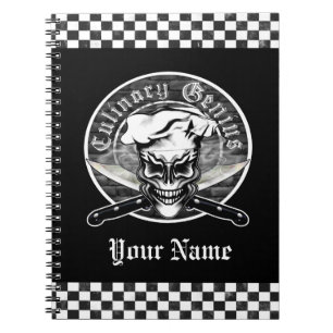 Chef Skull 1 Notebook
