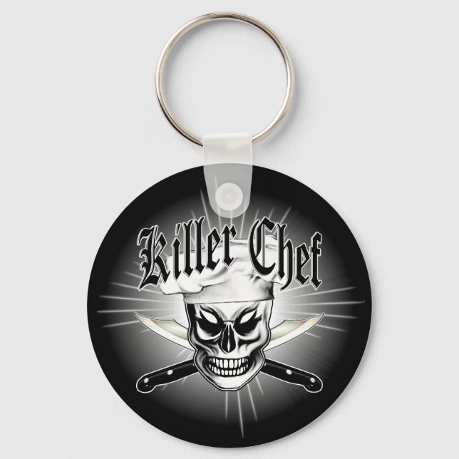 Chef Skull 4: Killer Chef Key Ring (Front)