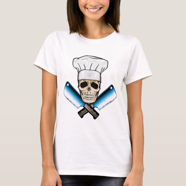 Chef_Skull_C1 T-Shirt (Front)