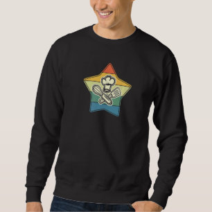 Chef Symbol With Chef's Hat And Cooking Utensils O Sweatshirt