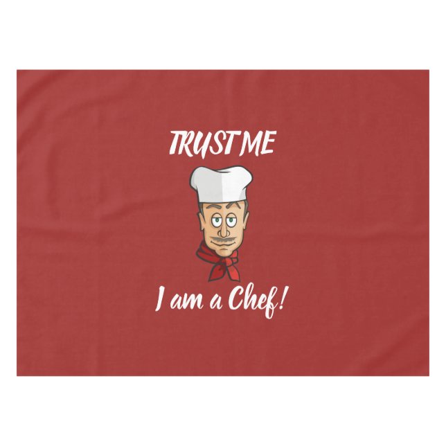 Chef Tablecloth (Front (Horizontal))