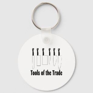 Chef Tools of the Trade Knives Key Ring