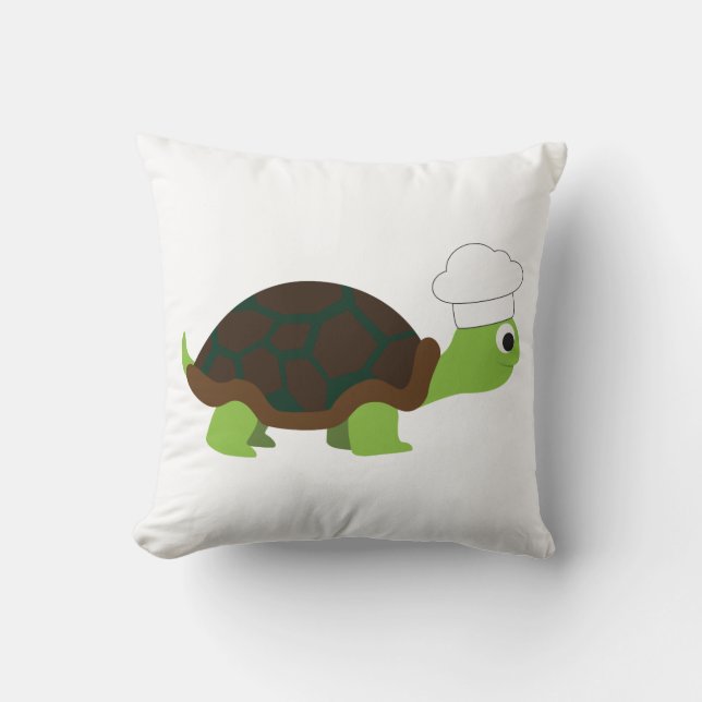 Chef Turtle Cushion (Front)