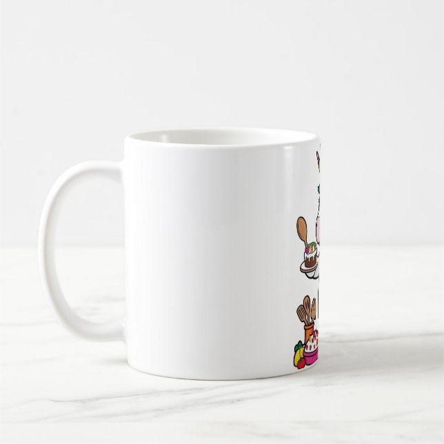 Chef Unicorn Coffee Mug (Left)