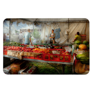 Chef - Vegetable - Jersey Fresh Farmers Market Magnet