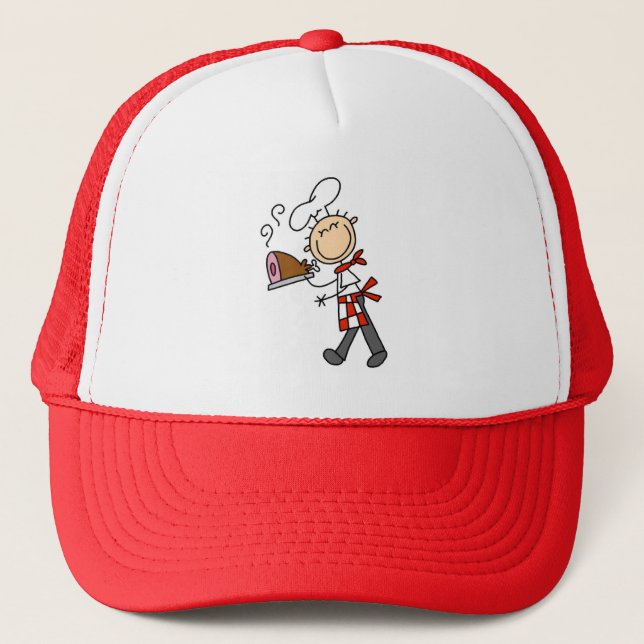 Chef with Baked Ham Hats (Front)