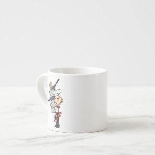 Chef With Pots and Pans Espresso Cup