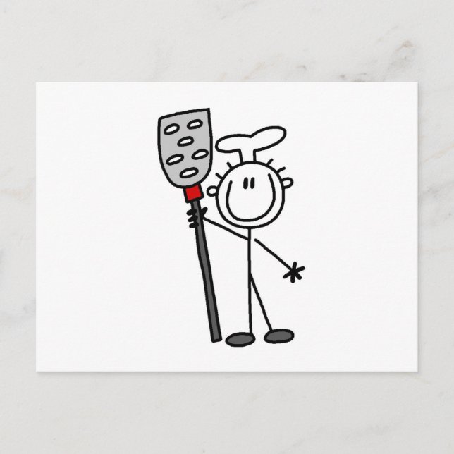 Chef With Spatula Postcard (Front)