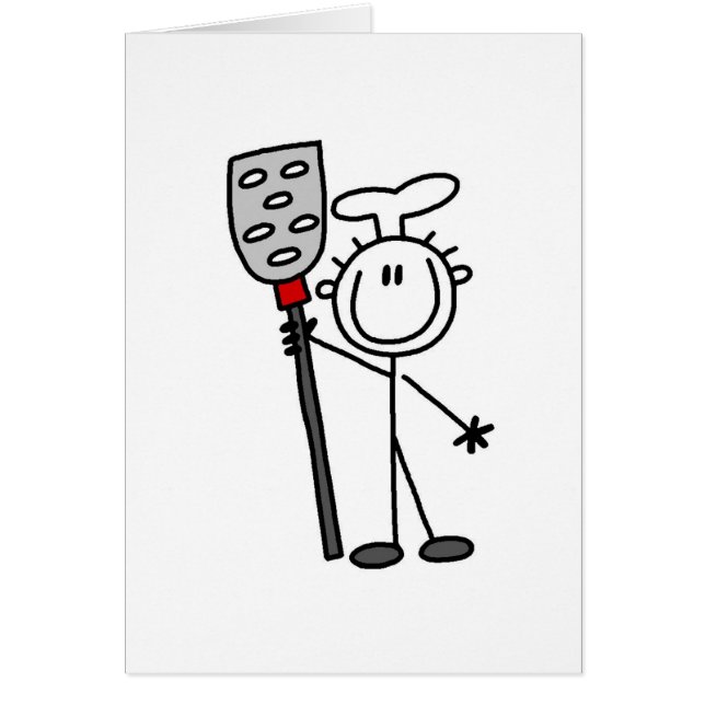 Chef with Spatula Tshirts and Gifts (Front)