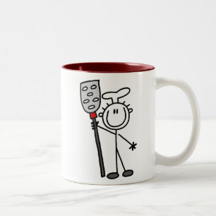 Chef With Spatula Two-Tone Coffee Mug