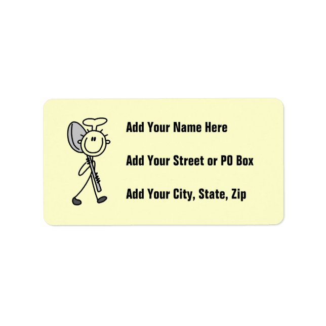 Chef With Spoon Label (Front)