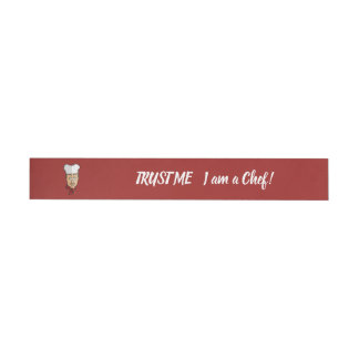Chef Wraparound Address Label
