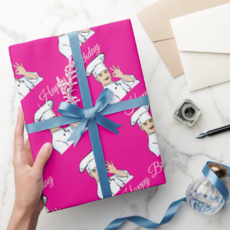 Chef wrapping paper
