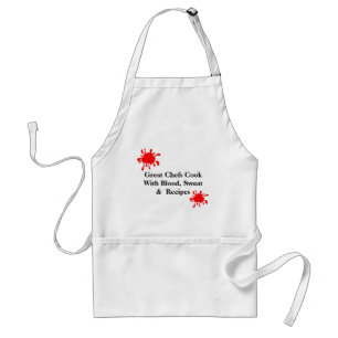 Chef's Apron with Blood Splats  Customise It!