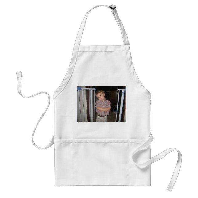 Chef's BBQ Apron Personalised Customised Picture (Front)