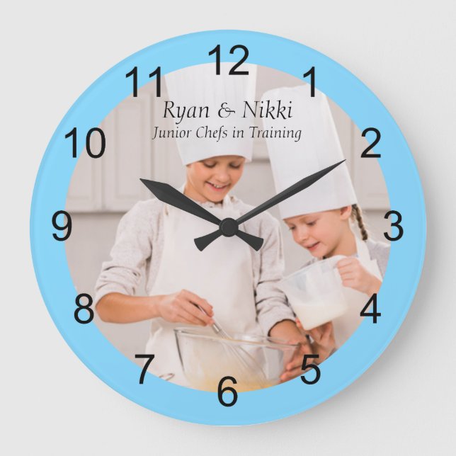 Chefs In Training Wall Clock (Front)
