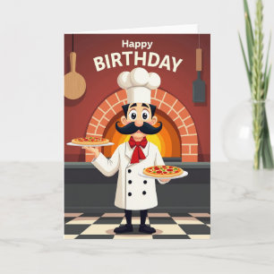 Chefs Oven Birthday Card