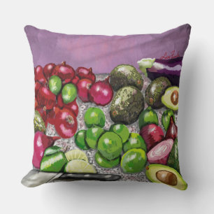 'Chef's Prep' still life Cushion
