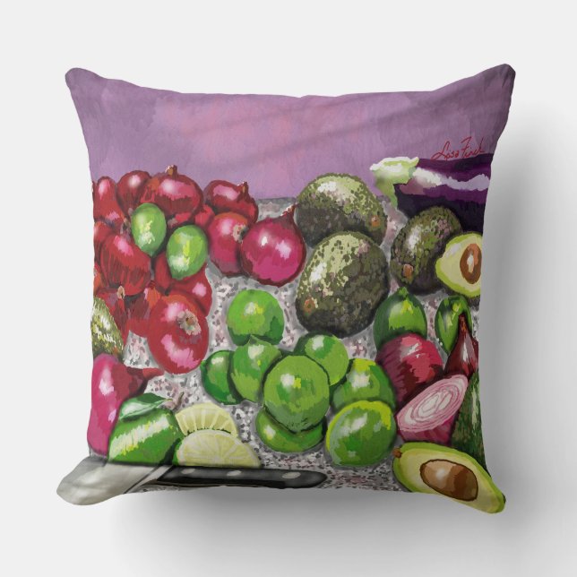 'Chef's Prep' still life  Cushion (Front)