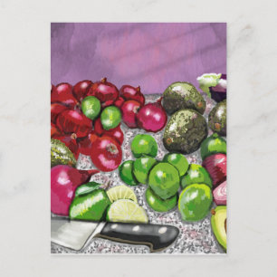 'Chef's Prep' still life Postcard