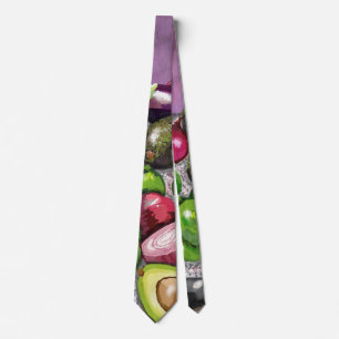 'Chef's Prep' still life Tie