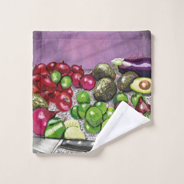 'Chef's Prep' still life  Wash Cloth (Wash Cloth)