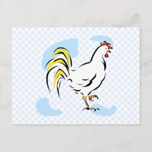 Chelly Chicken Postcard