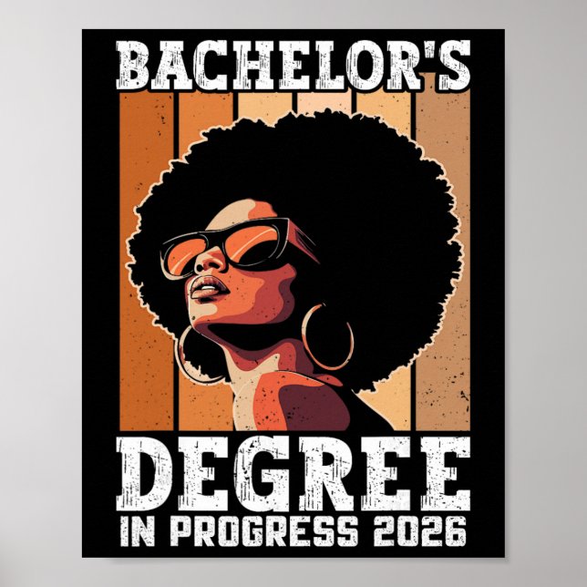 Chelor Chelors Degree In Process 2026 Graduation  Poster (Front)