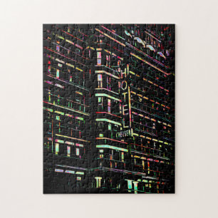 Chelsea Hotel New York City Jigsaw Puzzle