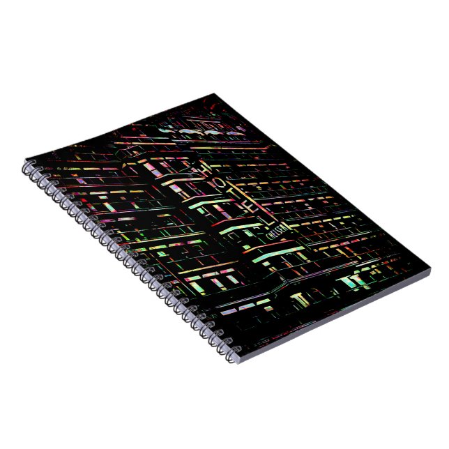 Chelsea Hotel New York City Notepad Notebook (Right Side)